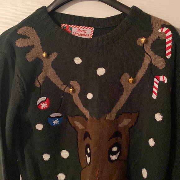 Christmas Sweater with Bells - Picture 2 of 2